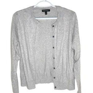 Banana Republic Cardigan - Lightweight (Gray & White)